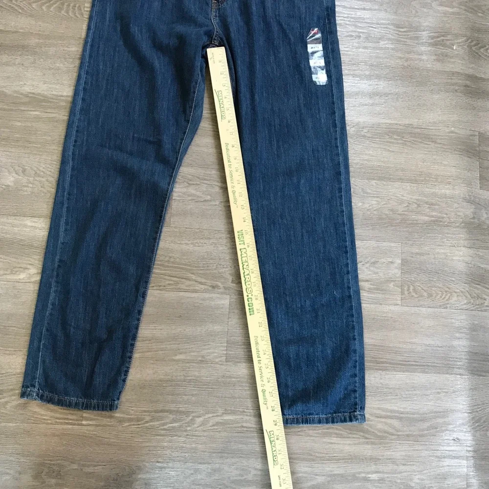 Levis Middy Straight Leg Jeans Mens 31x30 Medium Wash Blue Denim New NWT